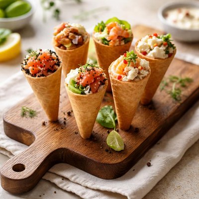 Cone canape