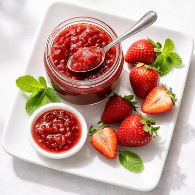 Confiture a la fraise