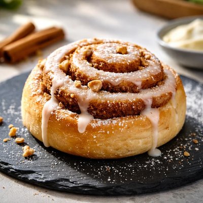 Connamon roll low calories