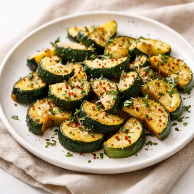 Coocked zucchini