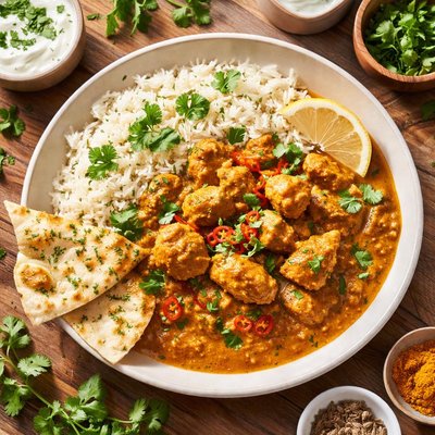 Cook unity chicken korma