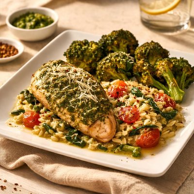 Cook unity chicken pesto