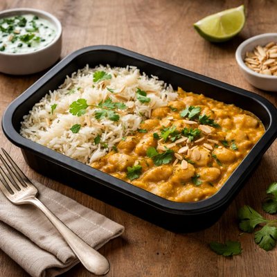 Cook unity white bean korma curry