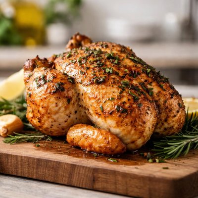 Cooked boneless cornish hen