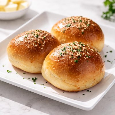 Cooked bread roll