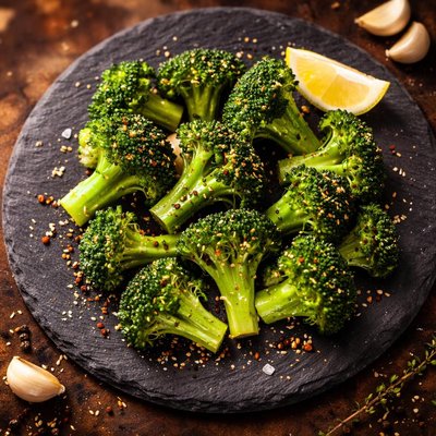 Cooked brocolli