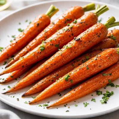 Cooked carrots