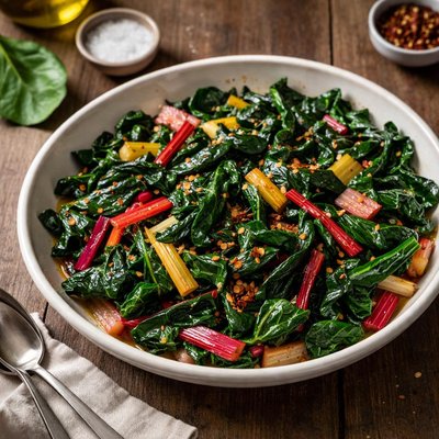 Cooked chard