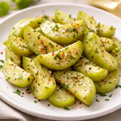 Cooked chayote