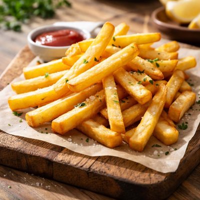 Cooked chips