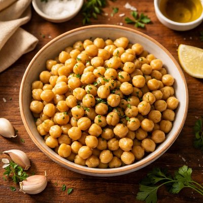 Cooked garbanzo beans