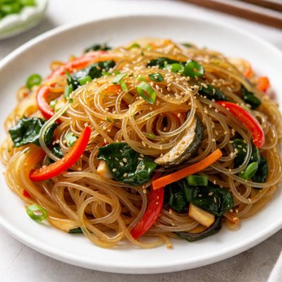 Cooked glass noodles