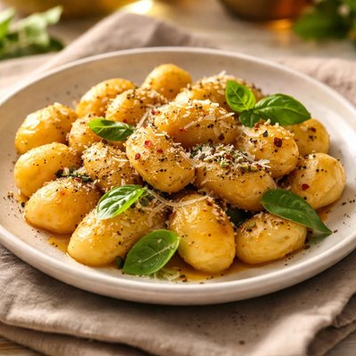 Cooked gnocchi