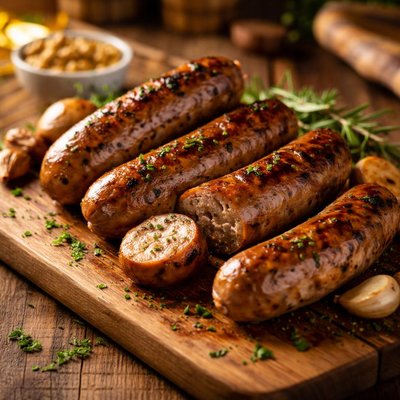 Cooked italian sausage