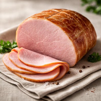 Cooked light ham
