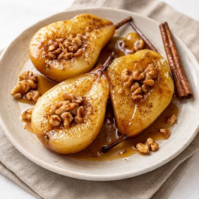 Cooked pear