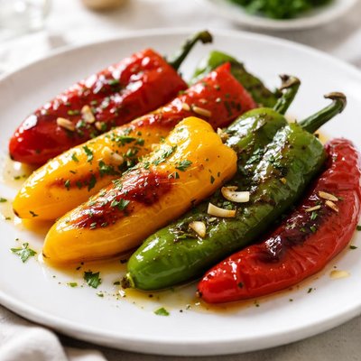 Cooked peppers