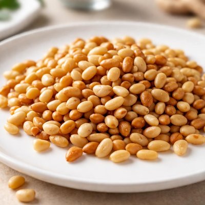 Cooked pine nuts