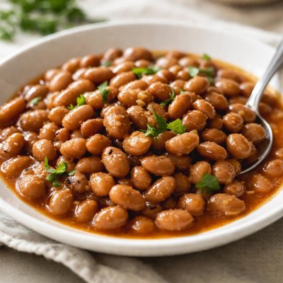 Cooked pinto beans