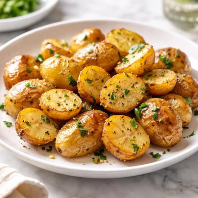 Cooked potatoes