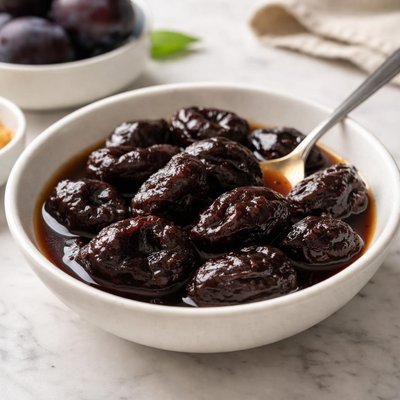 Cooked prunes