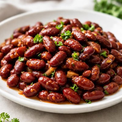 Cooked red beans