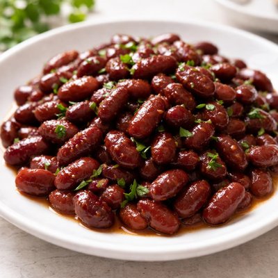 Cooked red kidney beans
