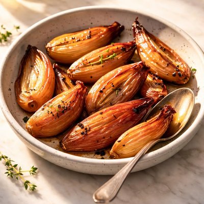 Cooked shallot