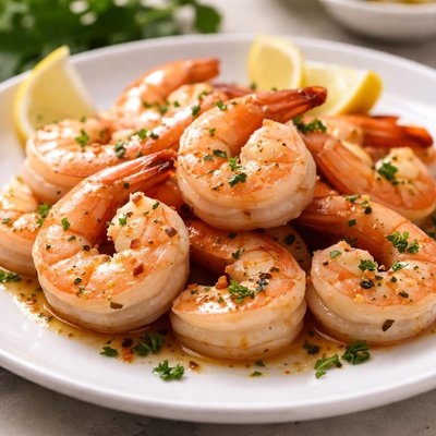 Cooked shrimp