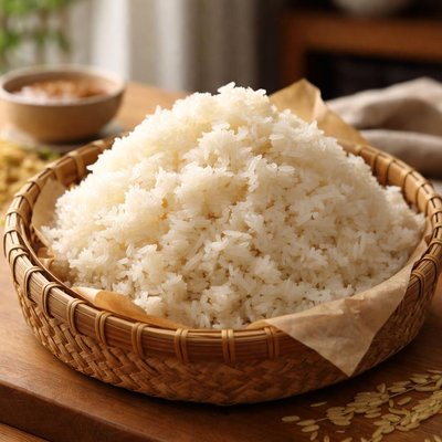 Cooked sticky rice