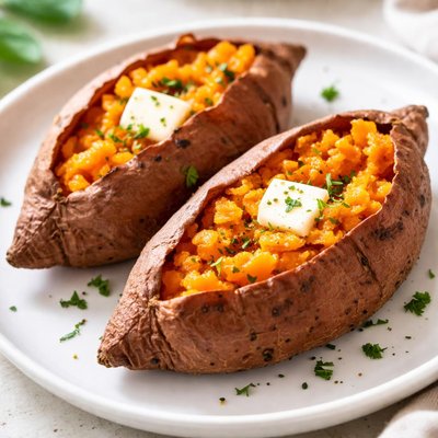 Cooked sweet potato