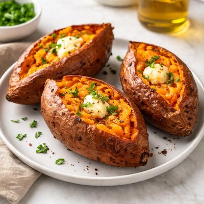 Cooked sweet potatoe