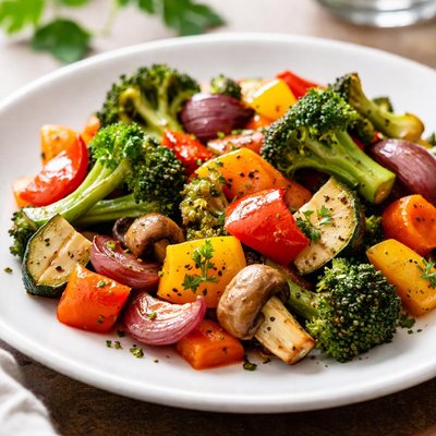 Cooked vegetables