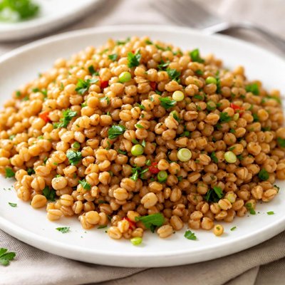Cooked wheat berries