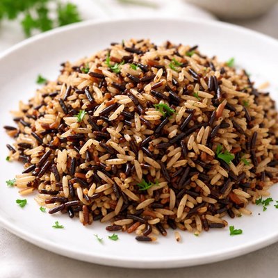 Cooked wild rice