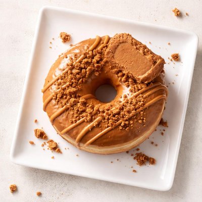 Cookie butter donut