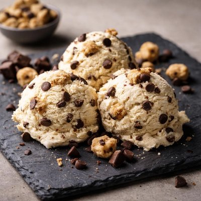Cookie dough choclata chip icecream