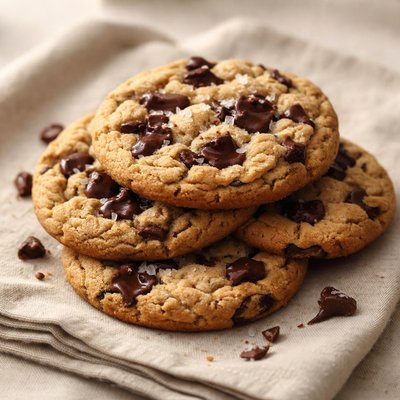 Cookie with chocolate