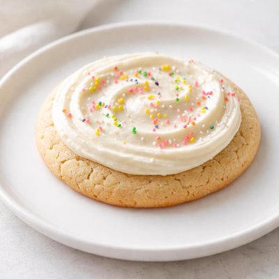 Cookie with frosting