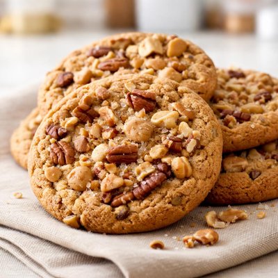 Cookie with nuts