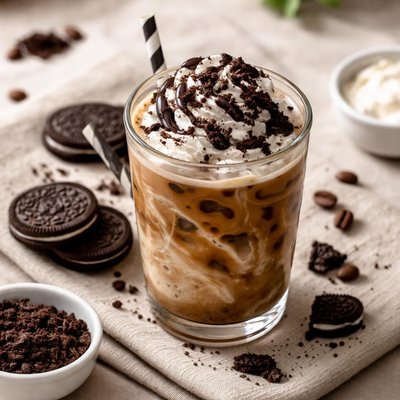 Cookies and cream cold brew