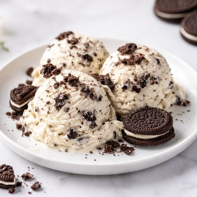 Cookies and cream icecream