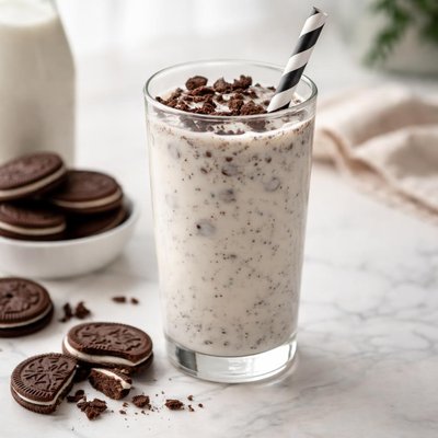 Cookies and cream milk