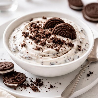 Cookies and cream yogurt