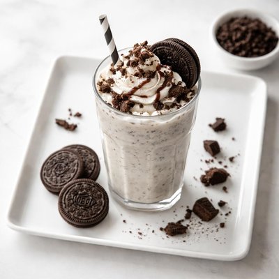 Cookies and creme millk shake