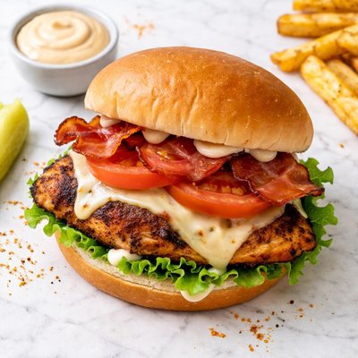 Cookout cajun sandwich