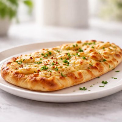 Coop garlic and cheese flatbread