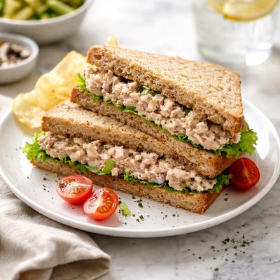 Coop tuna mayonaise sandwich