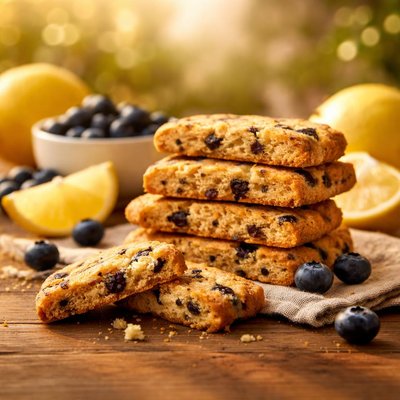 Cooper street lemon blueberry cookies