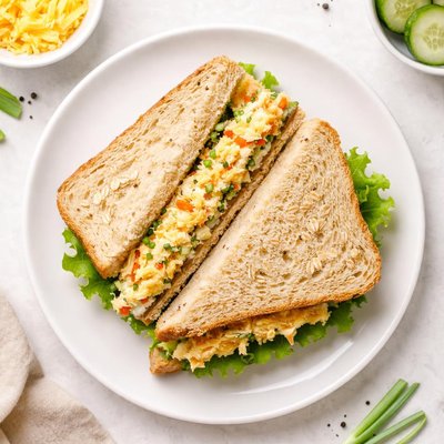 Cooplands cheese savoury sandwich